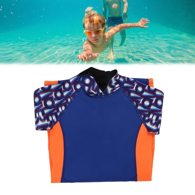 Traje De Buceo, Neopreno De 2,5 Mm, Caucho, Nailon, Traje De Neopreno Cálido Y Cómodo Para Niños, Traje De Surf, Traje De Baño De Una Pieza Para Niños Y Niñas Para Playa