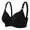 Black, variant on Everyday Bras for Women Womens Comfort Bras No Show Sports Bra Backless Bra for Women Womens Sports Bras plus Size Womens Bras Comfortable No Wire Women Bra Strapless Running Girls Sports Pink 44