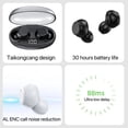thumbnail image 2 of Wireless Earbuds Mini Ear Buds Bluetooth Headphones 5.2 IPX7 Waterproof Bluetooth Headsets with Microphone & Charging Case Digital Display for Cycling,Running Workout, 2 of 4