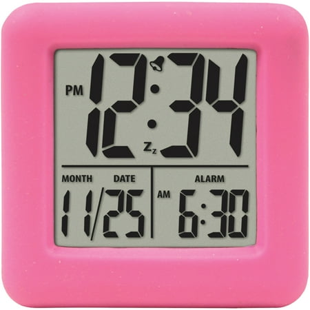 Equity by La Crosse 70902 Digital Cube Alarm Clock with On-Demand