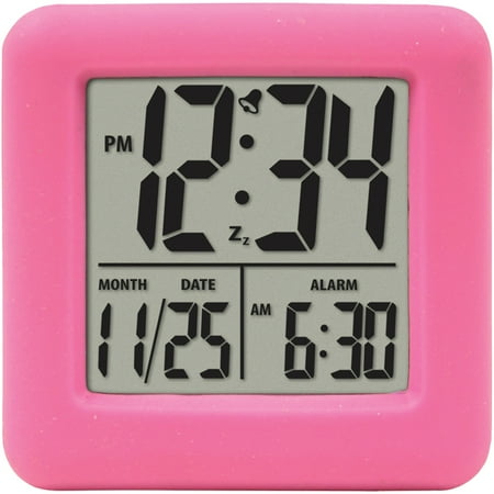 Equity by La Crosse 70902 Digital Cube Alarm Clock with On-Demand