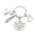 thumbnail image 3 of TISHITA Nurse Keychain Celebration Handbag Bag Decoration Birthday Nursing Key Chain, 3 of 8