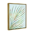 thumbnail image 3 of Vivid Palm Leaf Botanical Botanical & Floral Graphic Art Metallic Gold Framed Art Print Wall Art, 3 of 6