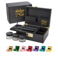 thumbnail image 1 of Caja de almacenamiento HASHSTASH The OG Large Bamboo con cierre y 3 tarros, 1 of 8