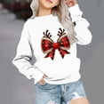 thumbnail image 2 of Lovskoo Children's Casual Pullover,Kids Round Neck Long Sleeved Sweatshirt Top With Patterns 9 Years White, 2 of 4