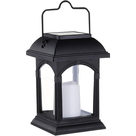 Lot 2 Lanternes Solaires Extérieur Métal IP65 – LED Fleur Jardin & Terrasse Éclairage Auto
