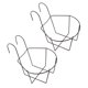 thumbnail image 1 of unbranded 2Ud Estante Colgante De De Hierro Negro Para Interior Y Exterior Con Capacidad, 1 of 8