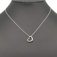 thumbnail image 4 of Pre-Owned Tiffany Necklace Elsa Peretti Heart SV Sterling Silver 925 Pendant Choker Women's..., 4 of 4