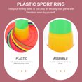 thumbnail image 2 of Colorful Plastic Ring Toss Game Set for Parent and Child 1 Set (Random Color), 2 of 8