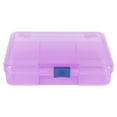 thumbnail image 2 of Caja Organizadora BuyWeek Rejilla Plástico Transparente Morado 5 Compartimentos, 2 of 14