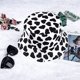 thumbnail image 5 of Sombrero de pescador Reversible con estampado de corazón de amor, sombrero de pescador de algodón, sombrero de sol plegable Unisex para senderismo, Camping, viajes, pesca (56-58cm) TUNC Sencillez, 5 of 5