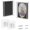 Clear-2 Pieces, variant on Acrylic Badge Display Case, Dustproof Badge Collection Display Box, Shadow Box for Policeman, Fire Badges (1 Pc)