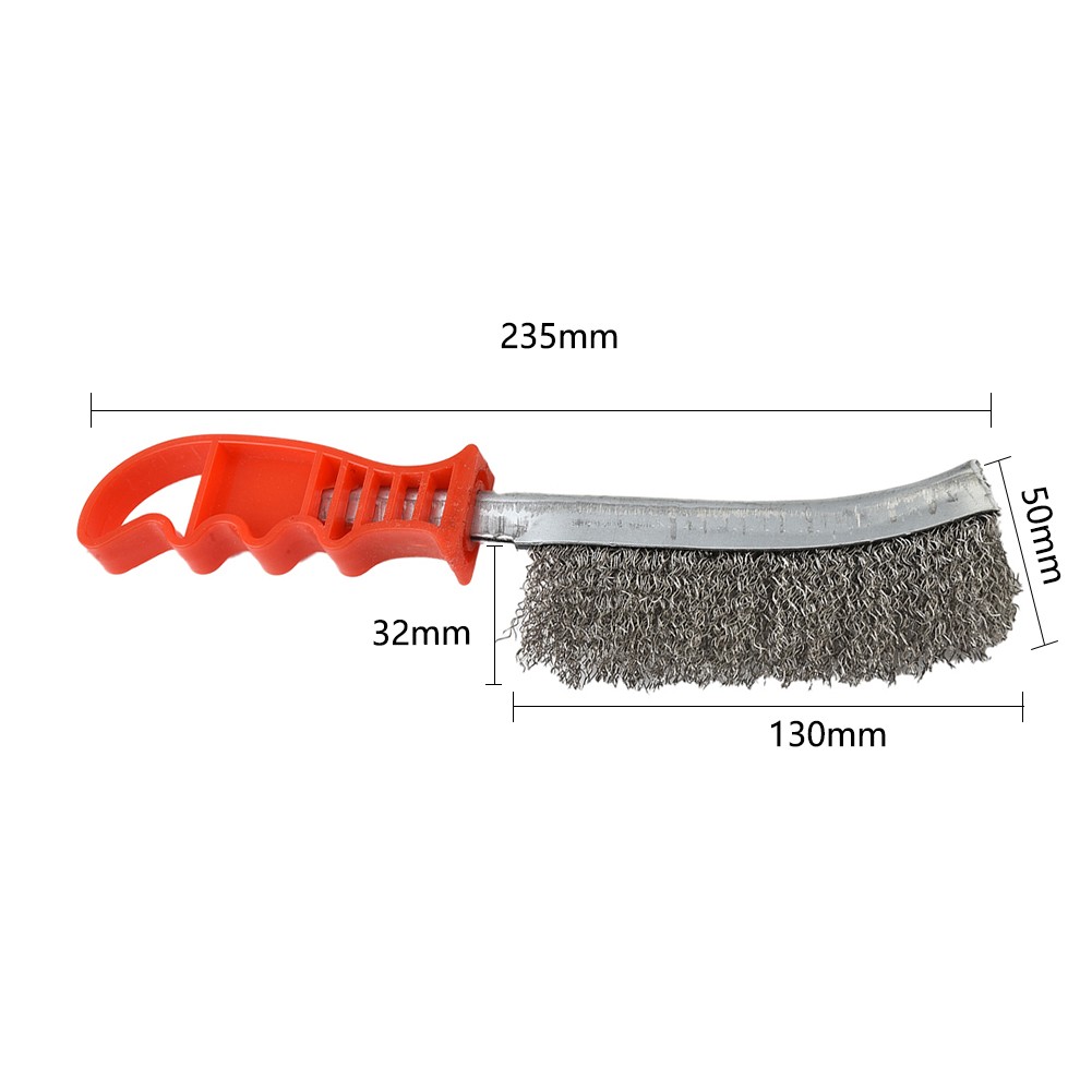 3-Piece Small Wire Brush Set – Bicycle Maintenance & Rust Remover By Invincible Garage