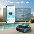 thumbnail image 6 of Talosbo Pleco Pro Cordless Robotic Pool Vacuum Cleaner with Wall Waterline, App Control, 210 Min Runtime, For Inground Pools, 6 of 10