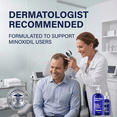 thumbnail image 5 of Hair Growth Serum for Men and Women DHT Blocker for Hair Loss and Regrowth Thickening Thinning Hair 4percent AnaGain™, Biotin and Caffeine Dermatologist Recommended Minoxidil Compatible Guyology Labs, 5 of 8