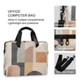 thumbnail image 4 of FORMRS 16" Laptop Bag Carrying Sleeve Case with Handle Travel Shoulder Briefcase, Abstract Shapes, 4 of 8