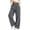 Gray-17, variant on Mitankcoo Girls Corduroy Wide Leg Pants Elastic High Waist Casual Loose Trousers with Pockets for Kids Daily 4-15Y