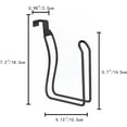 thumbnail image 4 of 4 Pcs Toilet Paper Holder Spring Rod, Plastic Tissue Toilet Paper Holder Roller, Toilet Paper Roller Replacement Rod,Adjustable Tissue Box Roll Core Bathroom Plastic Rod (White), 4 of 5