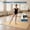 natural, variant on MAROUTE Non-Slip Dance Floor Mat 6x4 ft – Portable PVC Marley Surface for Ballet, Jazz & Fitness – High-Quality, Easy to Store – Ideal for Home, Gym & Studio Use