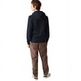 thumbnail image 3 of Men's Lacoste Navy Blue/Navy Blue Sport Lightweight Bi-Material Hoodie - 4XL, 3 of 8