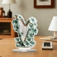 thumbnail image 6 of St. Patrick’s Day Decorations - 4-Leaf Clover Acrylic Centerpiece, Lucky Shamrock Table Decor, Green Party Supplies, Irish Holiday Home & Office Accent, 6 of 9
