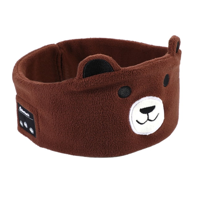 Diadema con Bluetooth V5.0 para niños, antifaz para dormir con Bluetooth, diadema suave con altavoces y micrófono