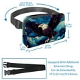 thumbnail image 3 of Bird Lightweight Adjustable Fanny Bag Running Belt Waist Pack with Extension Strap Unisex, 3 of 7