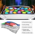 thumbnail image 4 of Kdxio Colorful Easter Eggs1 Print Front Windshield Sun Shade,Folding Auto Sunshade for Car Truck SUV-Medium, 4 of 7