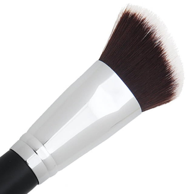 Blush Brush Beauty Junkees, cerdas sintéticas angulares tipo kabuki