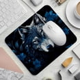 thumbnail image 2 of Wolf Printed Square Gaming Mouse Pad, Non-Slip Rubber Bottom Mouse Mat for Office, 8.3x9.8 Inch, 2 of 6