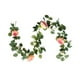 thumbnail image 4 of Flores artificiales de peonía, enredaderas de flores de seda, enredaderas para de boda, arreglo artesanal para el hogar, decoración, 4 of 7