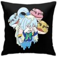 thumbnail image 1 of Housse de Coussin Décorative pour la Maison - Nourriture de Mimikyu Mimikyo, 1 of 1