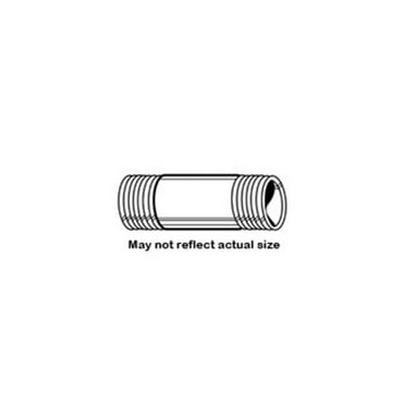 Southland 581-050HN Steel Nipples, Black - 0.25 x 5 in.