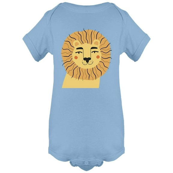 Cool Relaxing Lion Bodysuit Infant -Image by Shutterstock, Newborn