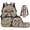 Camo Deer Bow, variant on KUIFORTI Dog Bow Kids Backpack Set 4Pcs with Lunch Bag Pencil Case Water Bottle Holder for Elementary Primary Middle School Boys Girls Back to School Supplies