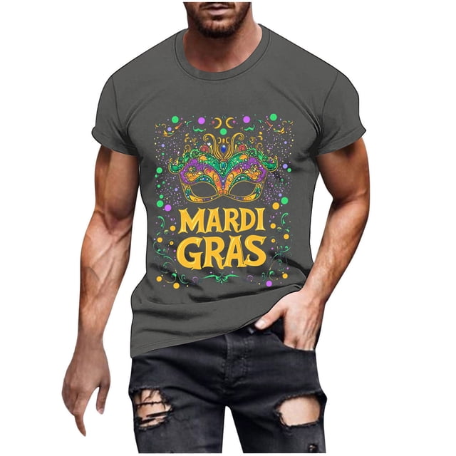 Camisetas de Manga Corta para Hombre Imprimir Deportes de Manga Corta Cuello Redondo Blusa Algodón Poliéster, Nueva Moda Casual Camiseta para Hombres