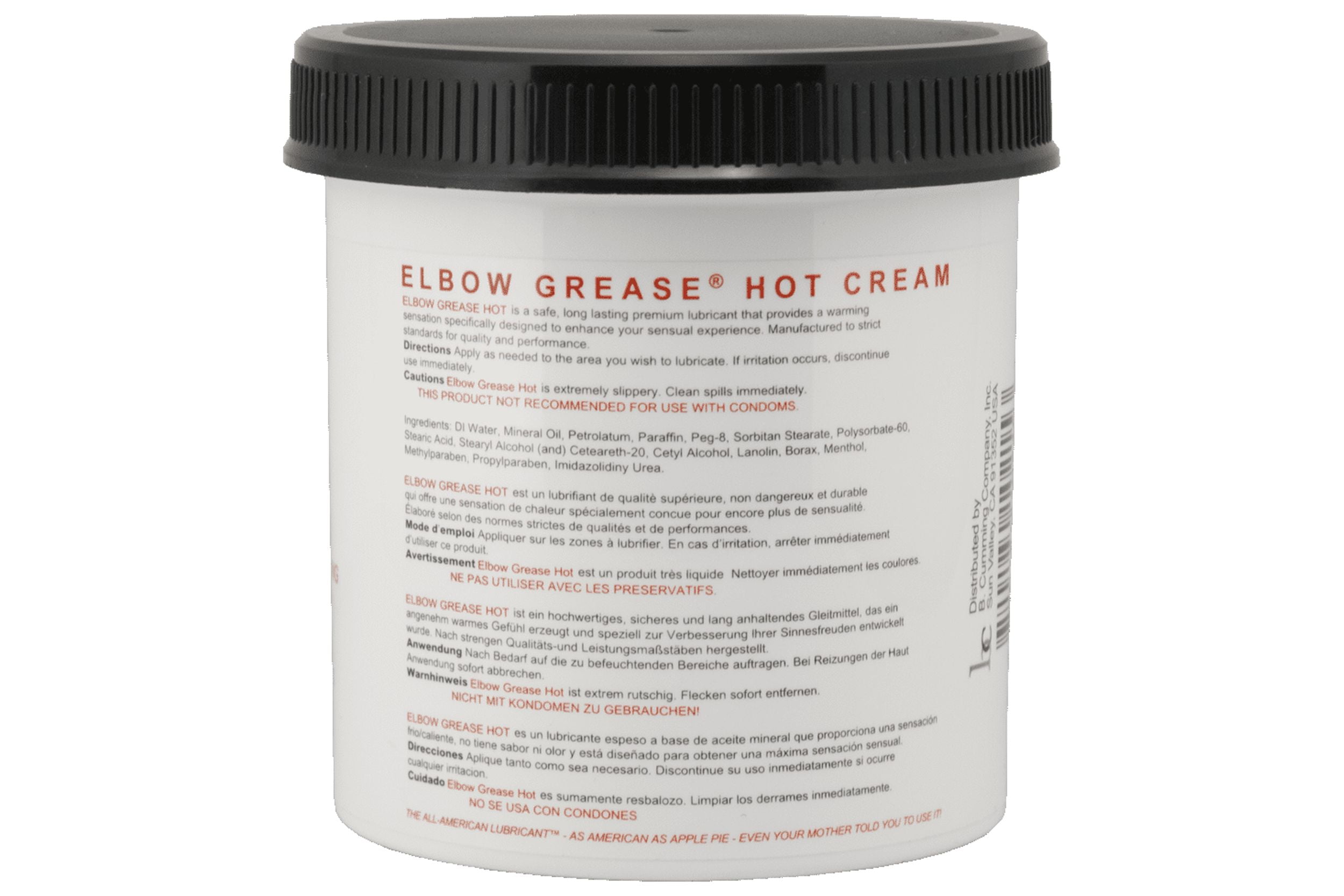 Elbow Grease Hot Cream, Oil Based Personal Liberia | Ubuy