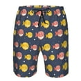 thumbnail image 4 of Kdxio Cute Puffer Fish Pattern Mens Casual Shorts - Drawstring Summer Beach Sports Shorts for Men, 4 of 9