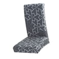 thumbnail image 1 of Fundas elásticas para sillas, protector de asiento, funda para silla, para el hogar, comedor, banquete estiloC, 1 of 6