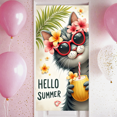 thumbnail image 6 of Tropical Design Summer Banner Floral Elements Beach Animal Decor for Summer Party Outdoor Event Holiday Decoration, 6 of 8