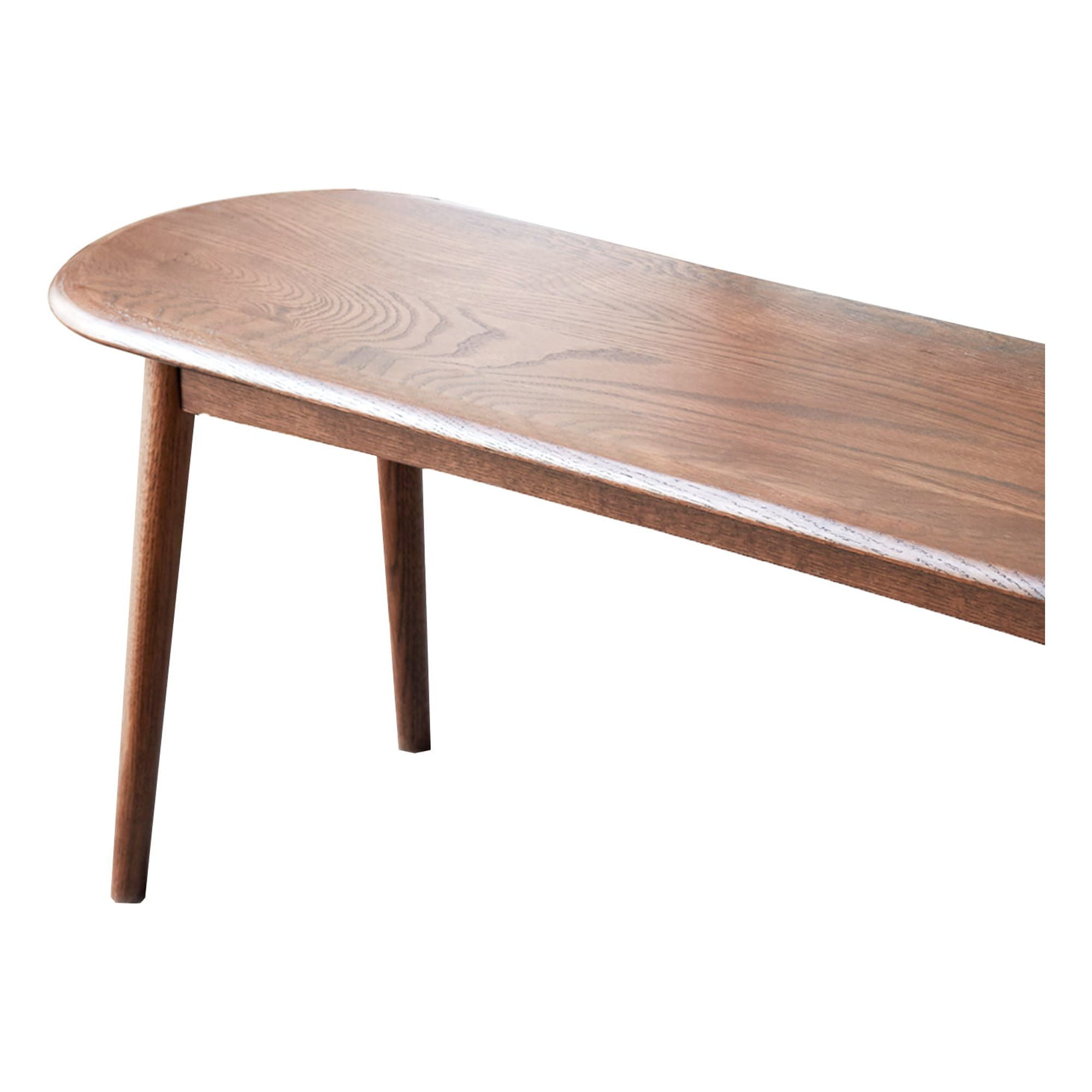 MAYEERTY Natural Oak Wood Dining Bench - Multi-functional for Dining Room/Bedroom