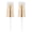 Golden, variant on Voiceine 2pcs Replacement Foundation Pump Foundation Makeup Pump Replacement Bottle Nozzle for 30ML Lotion Bottles
