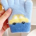 thumbnail image 4 of hengsof Kids Winter Gloves Toddler Warm Full Finger Knitted Mittens for Girls and Boys, 4 of 6