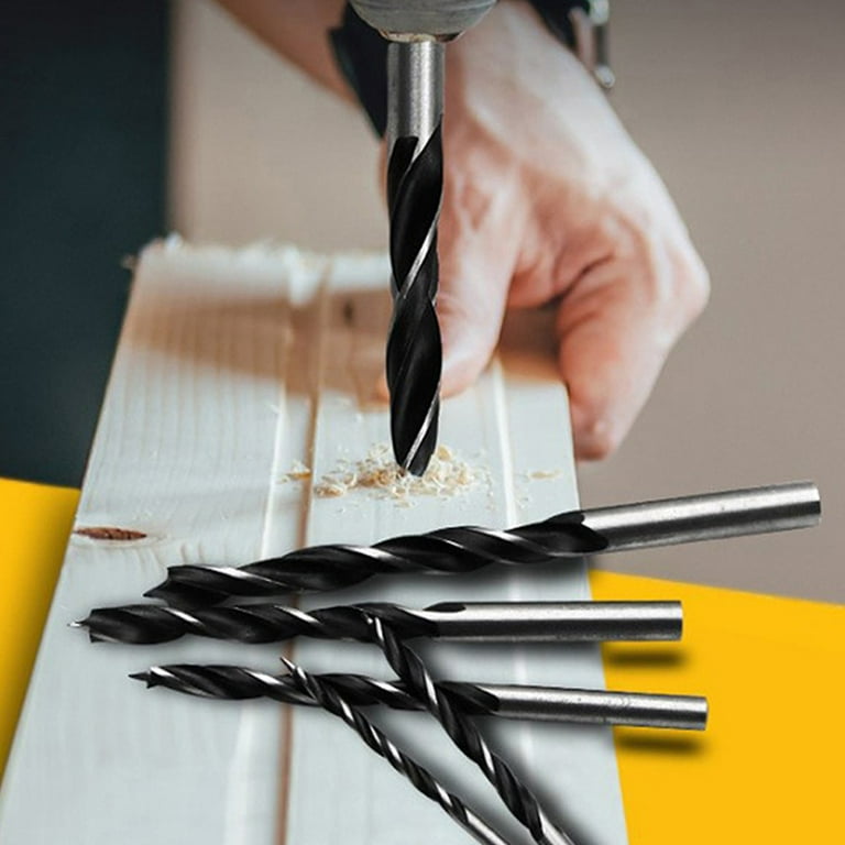 8pcs 3mm Woodworking Spiral Drill Bit Diameter Wood Drills With