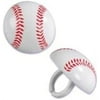 Baseball Cupcake Rings (24-Pack)