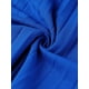 thumbnail image 5 of Vestido plisado de mujer Inspire Chic con cuello simulado, mangas cortas, ceñido a la cintura, estilo A-Line, talla XL, azul real, 5 of 6
