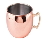 Solid Copper Moscow Mule Mugs, 18 Ounce Unlined Mug, Drinking Cup Perfect for Cocktails Iced tea and Beer