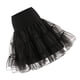 thumbnail image 3 of Falda tutú retro sin aros para mujer, color negro, para cosplay, baile, boda, talla XL, 3 of 8