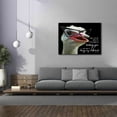 thumbnail image 3 of Epic Graffiti 'Ostrich Don't Text Me' by Cindy Jacobs, Canvas Wall Art, 54"x40", 3 of 8