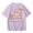 Purple, variant on SGMVNU Back to School Shirts for Kids Girls Second Grade Cute Graphic Tee Shirt Short Sleeve Crewneck Casual Top, Size 9-10 Years, Yellow